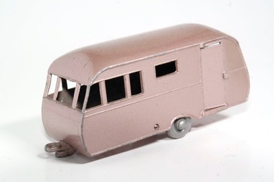 Lesney Matchbox No. 23 Bluebird Dauphine Caravan Trailer 1962 Regular Wheels