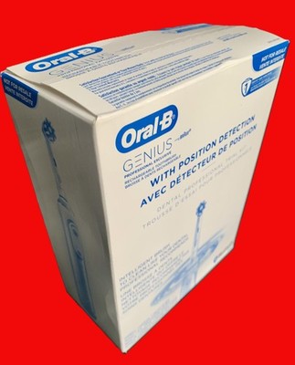 Oral-B Genius Pro Electric Toothbrush Bluetooth 5 Modes 3 Heads Case 2Y Warranty