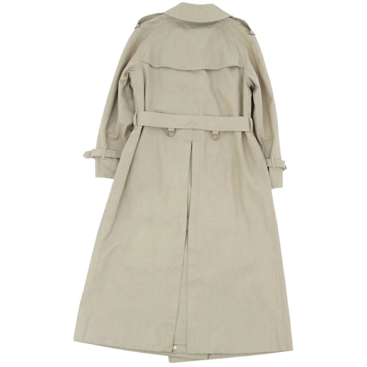 [Good Condition] Vintage Burberry Burberrys Coat Trench Coat Checkered Back Oute thumbnail 3