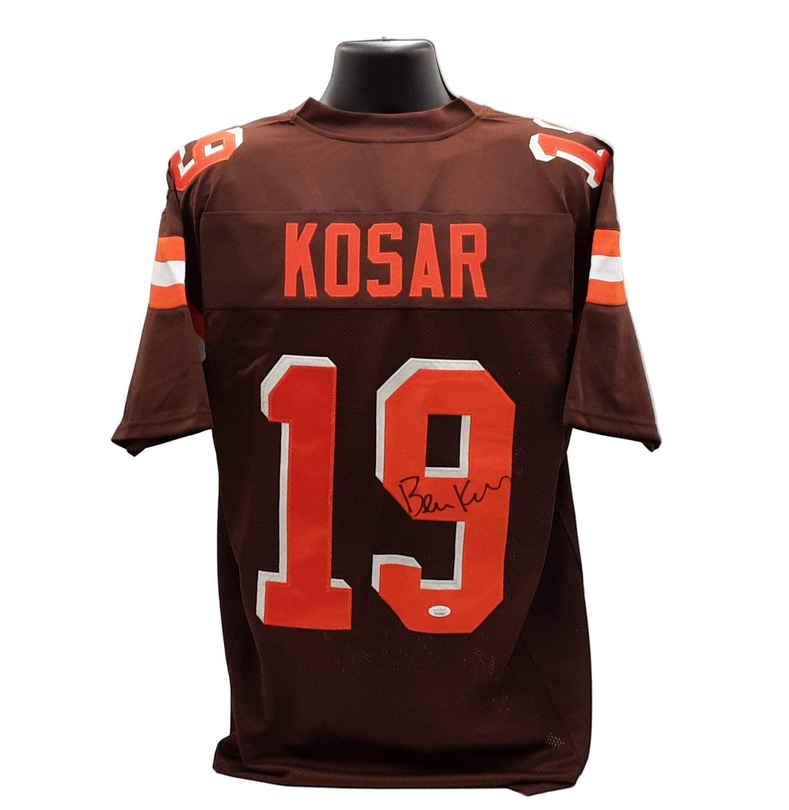 Bernie Kosar Authentic Signed Pro Style Jersey Autographed JSA R2 