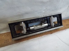 Vintage Stanley Machinist No. 36 6" Machinist Cast Iron Level Wood Tool 3 Bubble