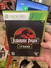 Jurassic Park: The Game (Microsoft Xbox 360, 2011) Complete Tested Free Shipping