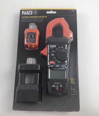 Klein Tools CL120KIT Clamp Meter Electrical Maintenance and Test Kit