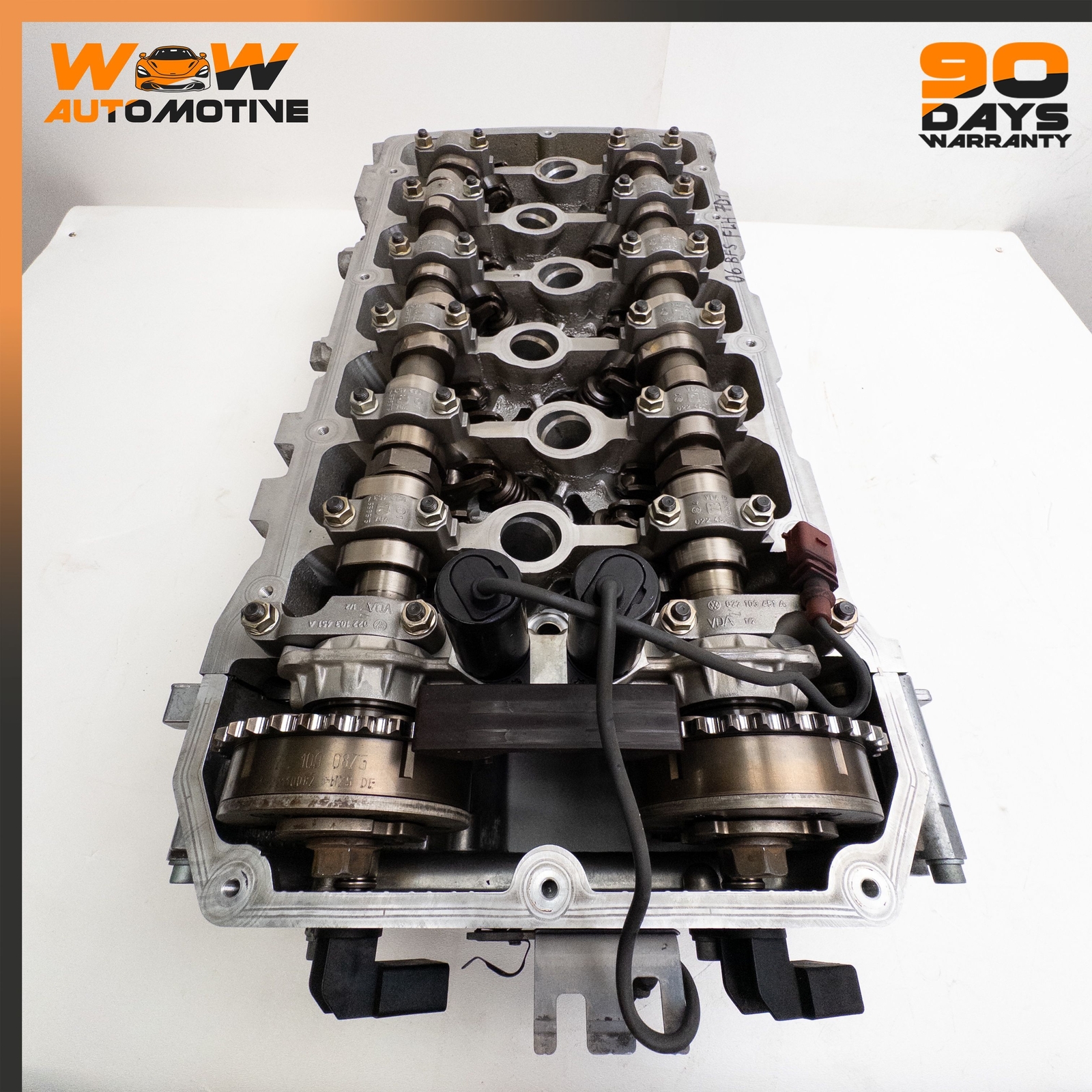 04-13 BENTLEY CONTINENTAL FLYING SPUR 6.0L W12 LEFT ENGINE CYLINDER HEAD OEM