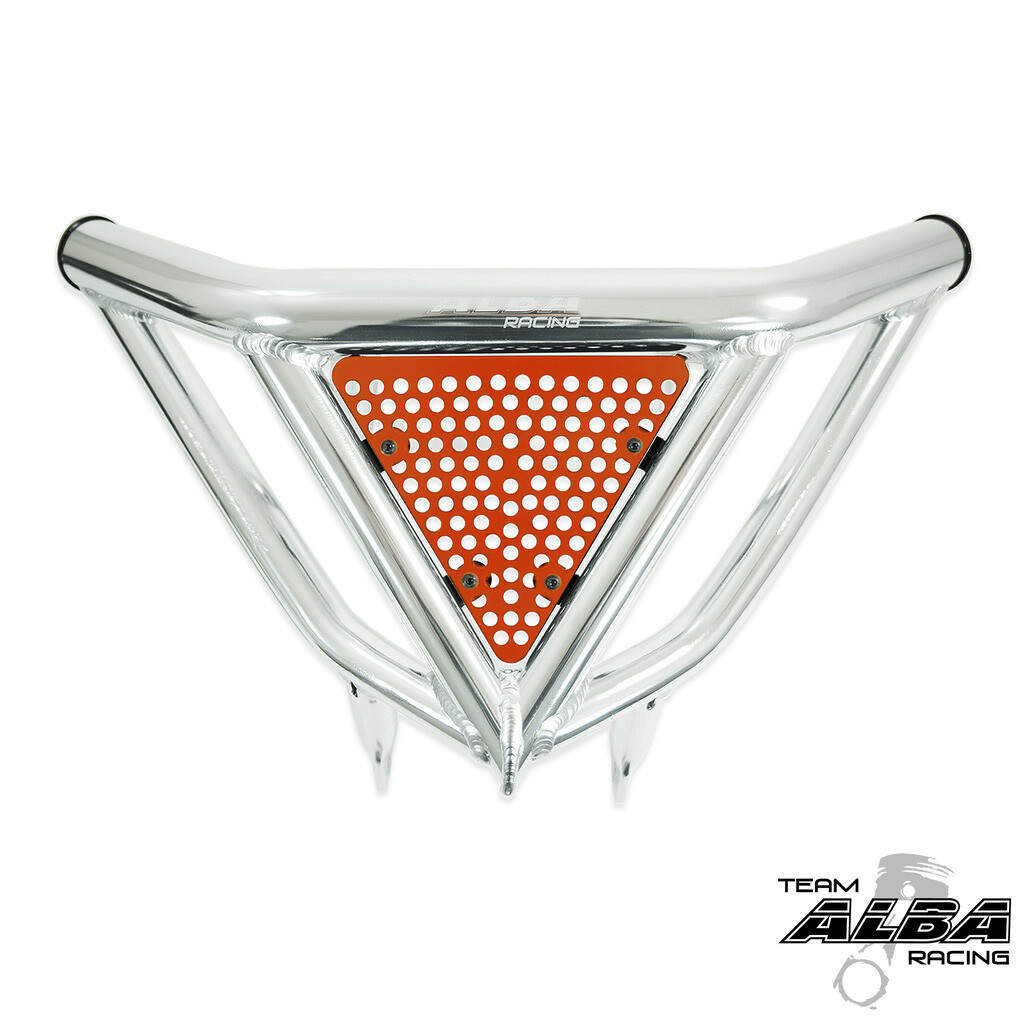 LTZ 400 KFX400 Intimidator Front Bumper Orange Screen Alba Race