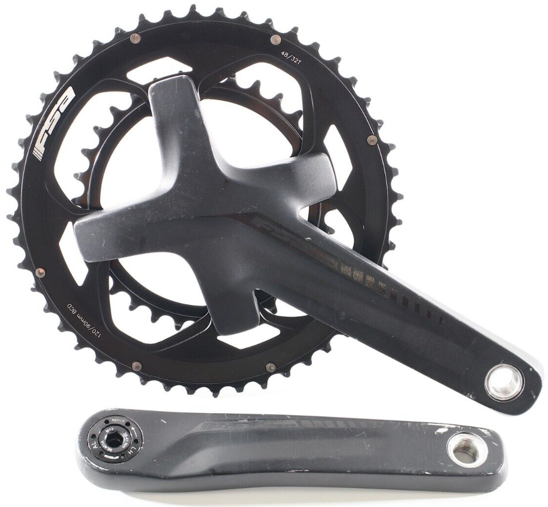 FSA Omega Crankset 48/32t 170mm Gravel Adventure Road 120/90 FSA Omega Crankset 48/32t 170mm Gravel Adventure Road 120/90
