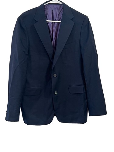 Bartorelli Napoli Men's Navy Wool Cashmere 2 Button Suit Jacket Blazer 52 42 - Picture 2 of 13