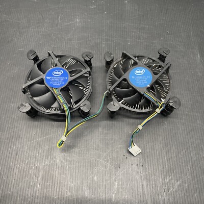2x Original intel Kühler E98290-001 für 1151 1150 1155 1156 Extra Flach (G2-15)