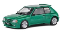 Solido 1/43 Peugeot 205 Gti Dimma Body Kit 1992 GrÜN Statisches Modell Diecast