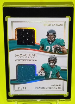 2023 Panini Immaculate Collection - Past and Present Etienne & Taylor /99 RARE 