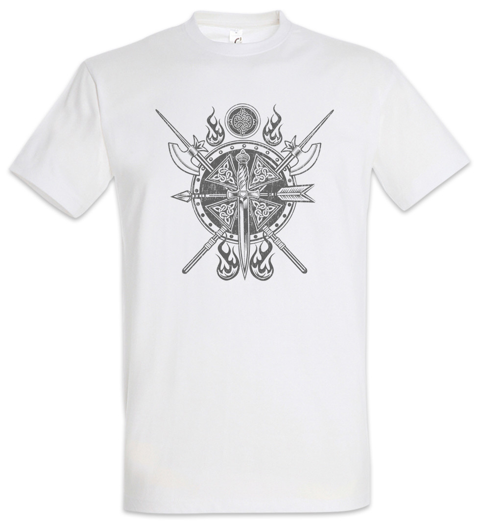 ALTRA T shirt ornamentale Viking Gear Vikings Odino Hugin e Munin Valhall Thor Valhalla