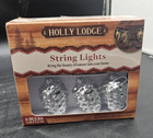 2 Pine Cone String Lights Mantle Camper Woodland Lodge Cabin Farmhouse Battery 6