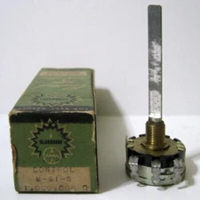Clarostat ® M-61-S 1,000,000 Ohm Pot Potentiometer Control - New In Box