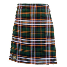 Handmade 8 yard 16 oz Heritage of Ireland Tartan Kilt for Men's Custom Size