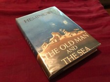The Old Man And The Sea by Ernest Hemingway- First Edition/Print-Seal and 