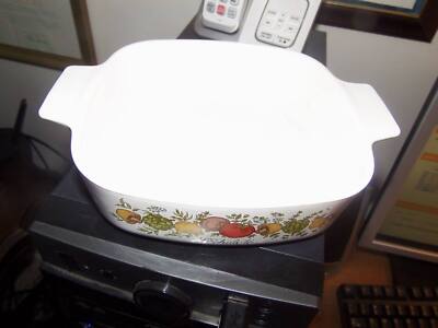 Vintage CORNINGWARE Spice of Life 1L Casserole No LId A-1-B