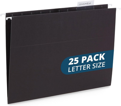 Hanging File Folders, 25 Reinforced Hang Folders, Designed for Home and Office C