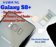 Samsung Galaxy S8 Plus Sim Card Reader SD Memory Card Reader Repair Replacement