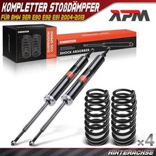 4x Komplett Stoßdämpfer Federbein Satz Hinten für BMW 3er Coupe Touring E90-E92