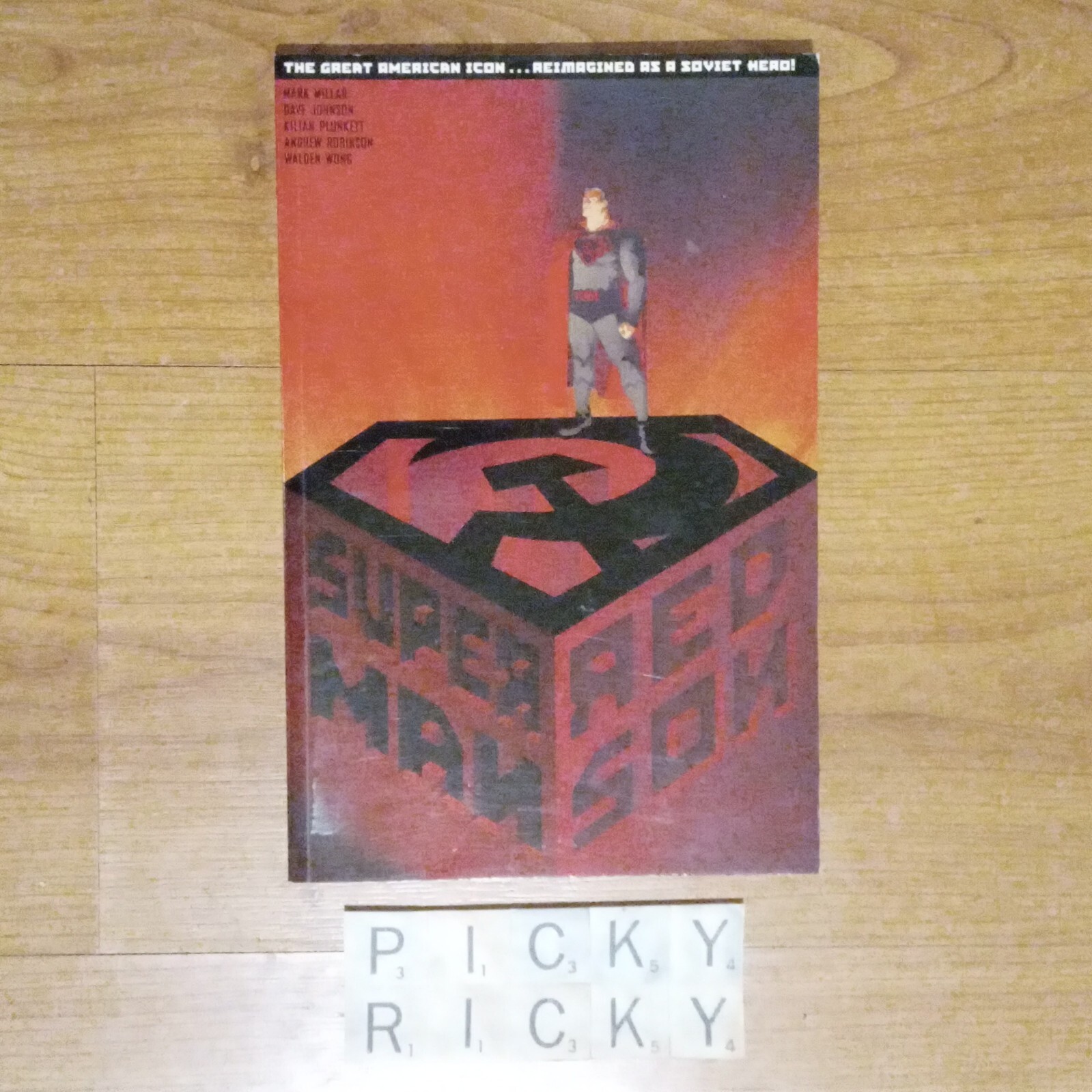 Superman: Red Son by Mark Millar Paperback, Graphic Novel Comic Book