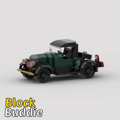 1921 Stutz Series K Bearcat MOC Auto Car Rennwagen Klemmbausteine Geschenk