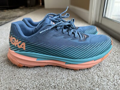 Hoka One One‎ Torrent 2 Men\'s Trail Running Shoes Navy Teal Orange Size 11 Hoka One One Torrent 2 Men - Falls Road Running Store main image 3