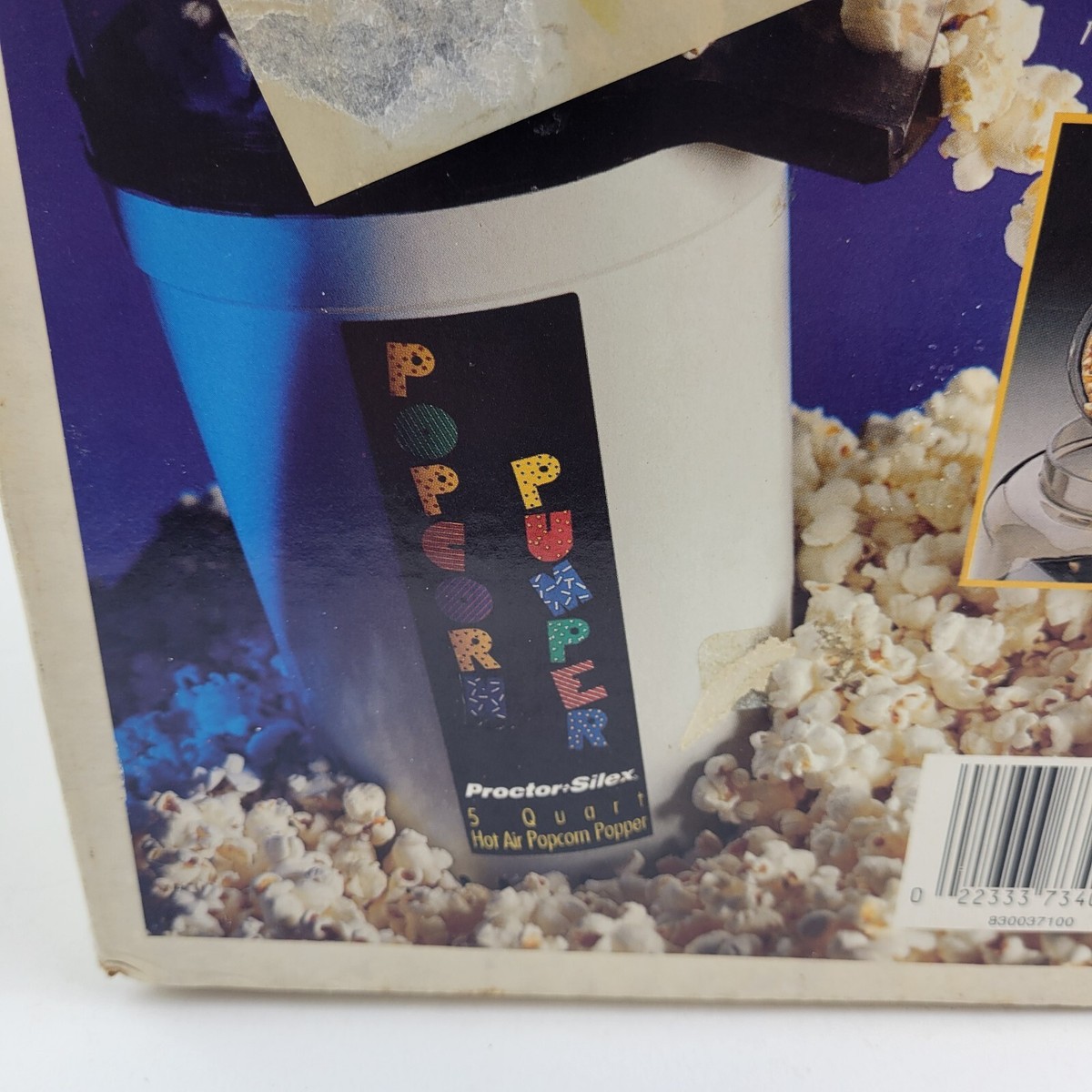 Proctor Silex H7340 Popcorn Pumper 5 Quart Hot Air Corn Popper