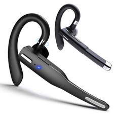 Auriculares con cancelación de ruido Bluetooth Gancho para oreja Manos libres Teléfono Auricular