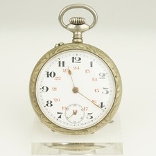 Rare Antique Pocket Watch Mechanical Collectible time piece jewelry jewellery