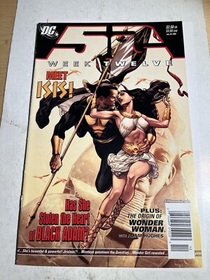 DC 52 Week 12 Newsstand Variant - 1st Isis Wonder Woman Origin Adam Hughes