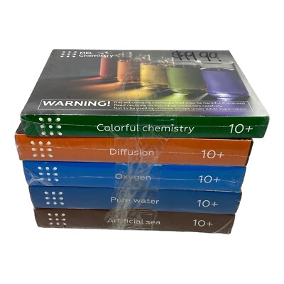   NEW Lot of 5 NEW MEL Chemistry Science Kits Homeschool Experiments - FL