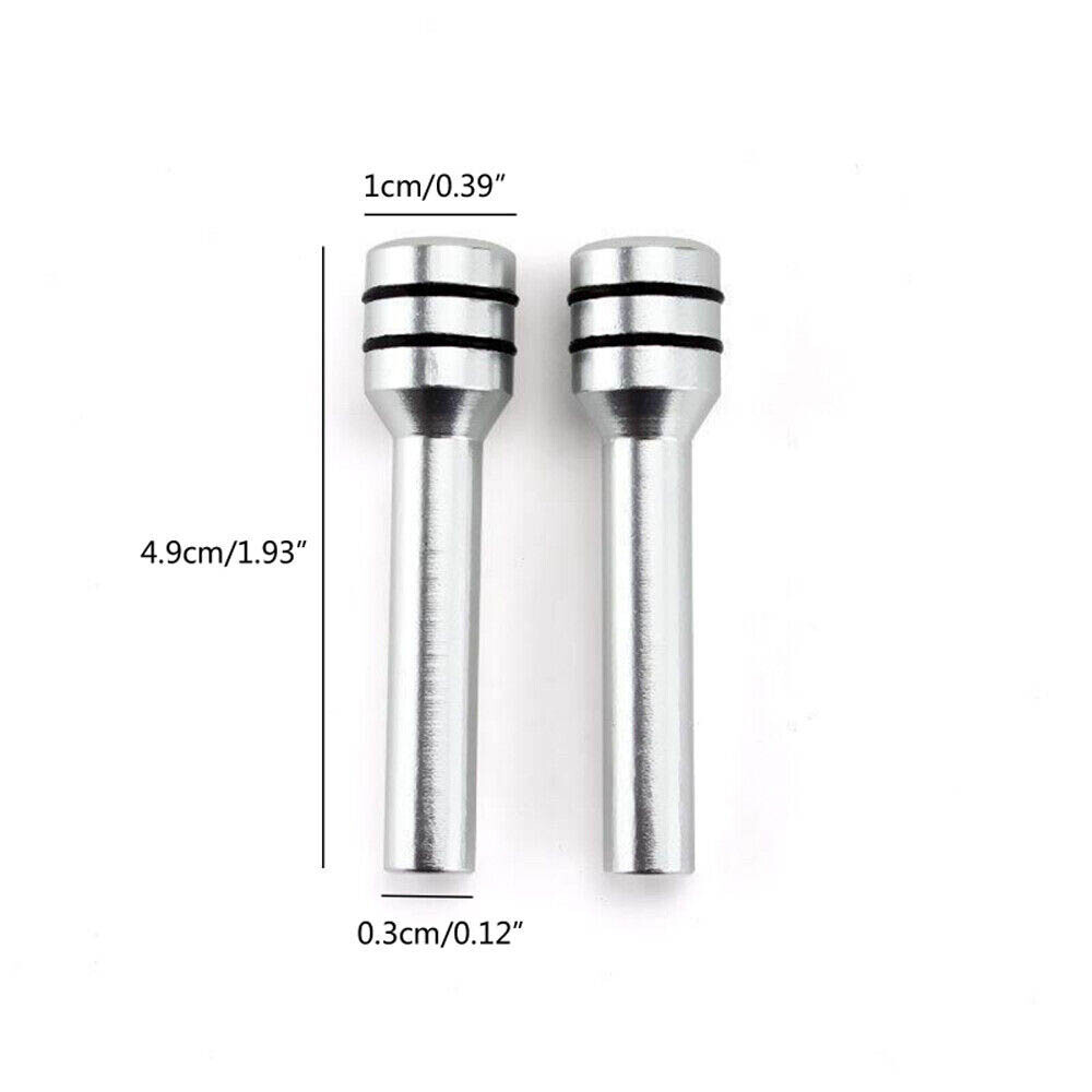 4pcs/set Aluminum Door Lock Stick Knob Pull Pins Cover Car Interior Accessories eBay