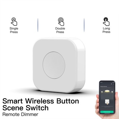 ZigBee Tuya Smart Scene Switch Mini Wireless Multi-scene Linkage Button Switch O