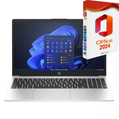 HP 250 G10, CORE i7, BIS 64GB 4TB SSD, OFFICE 2024 PRO, WINDOWS 11 PRO, SILBER