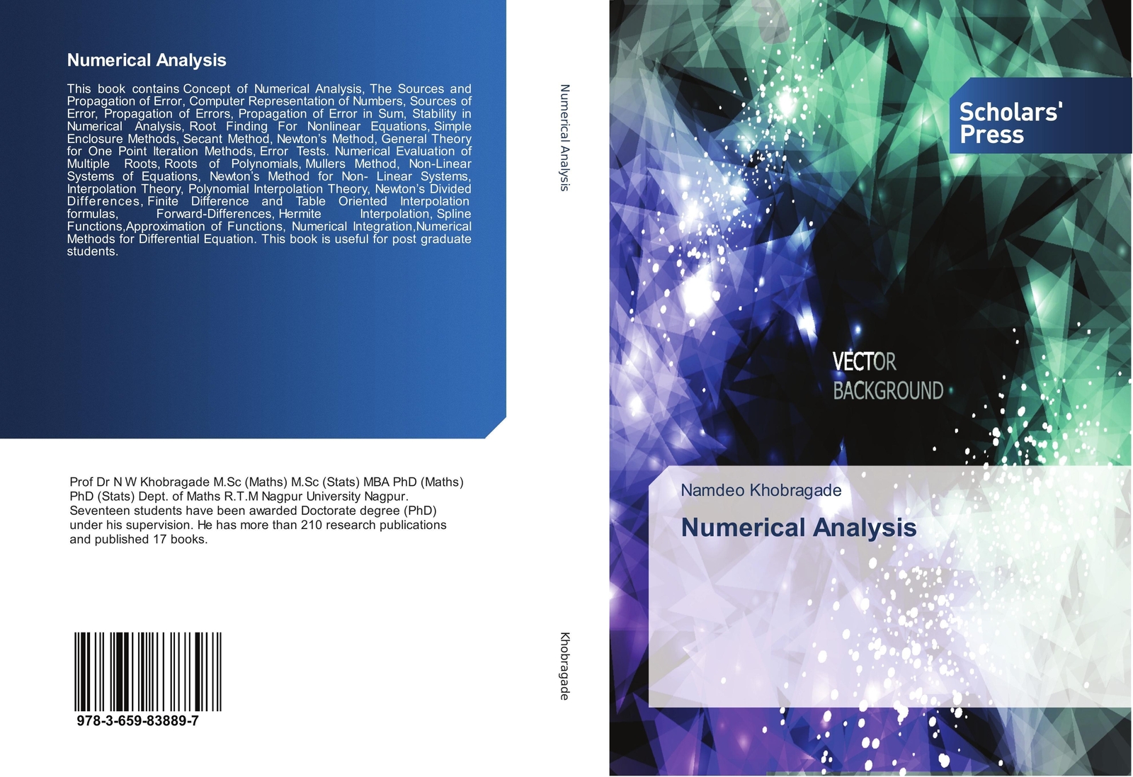 Thumbnail - Namdeo Khobragade | Numerical Analysis | Taschenbuch | Englisch (2016)