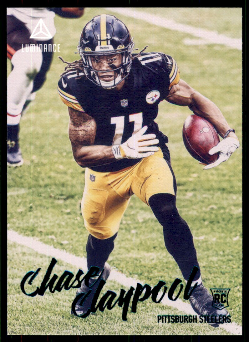 2020 Panini Luminance Chronicles Teal Chase Claypool Rookie #222 Steelers 