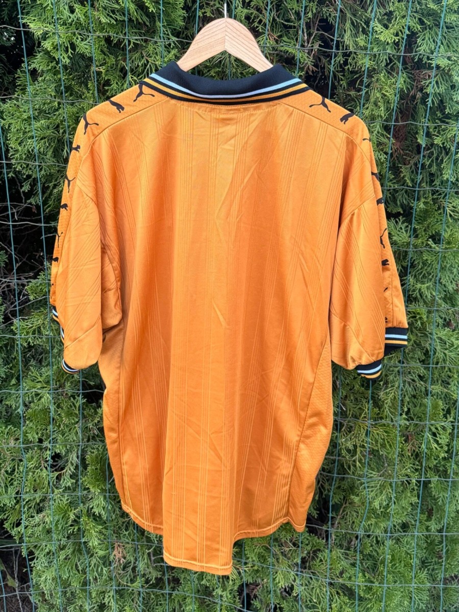WOLVERHAMPTON 1998/1999/2000 HOME FOOTBALL SOCCER JERSEY SHIRT