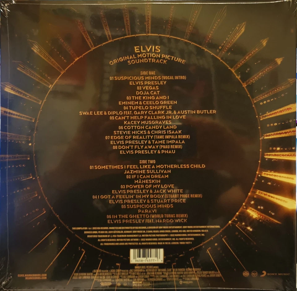 ELVIS LP Original Motion Picture Soundtrack VINYL 2022 OST IN STOCK Mails same D - Image 4 of 4