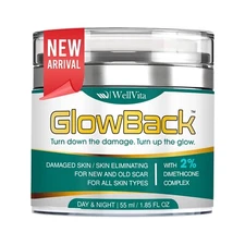 Scar Removal Cream for New & Old Scars, Acne, Stretch Marks, Burns - Scar