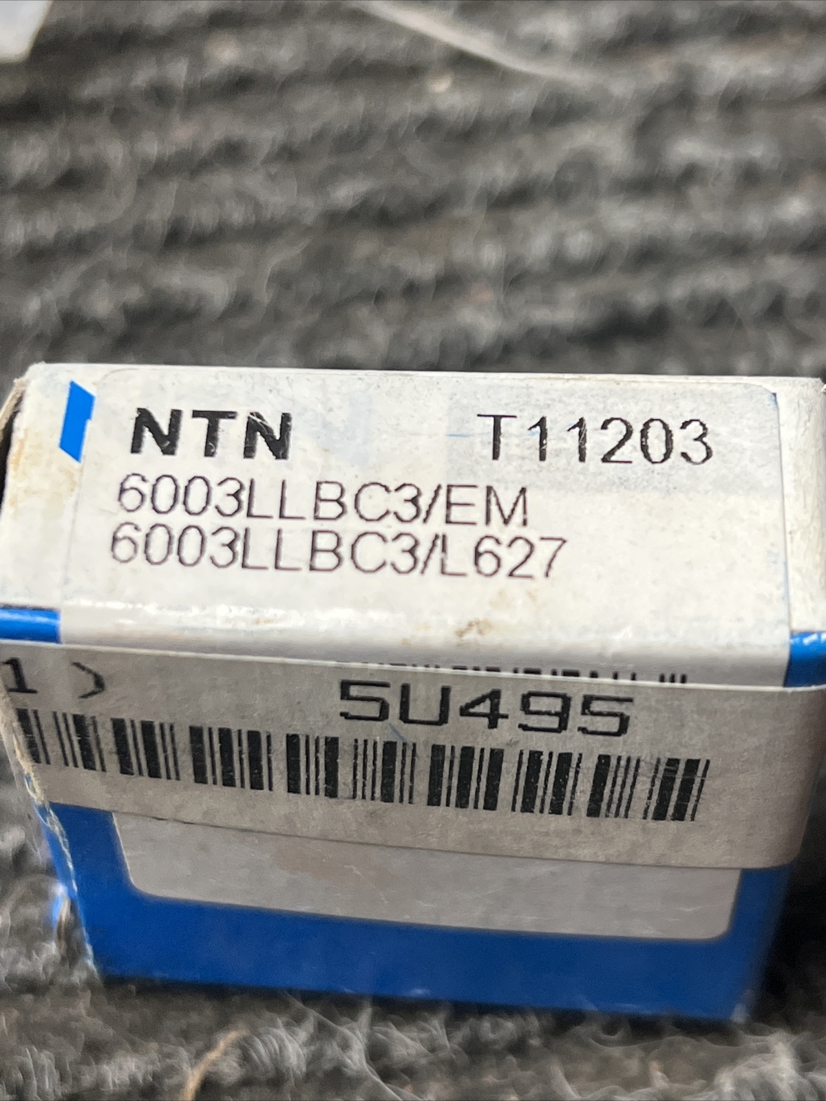 NTN Deep Groove Ball Bearing 6017LLBC3/EM | 6017LLBC3/L627 main image 0