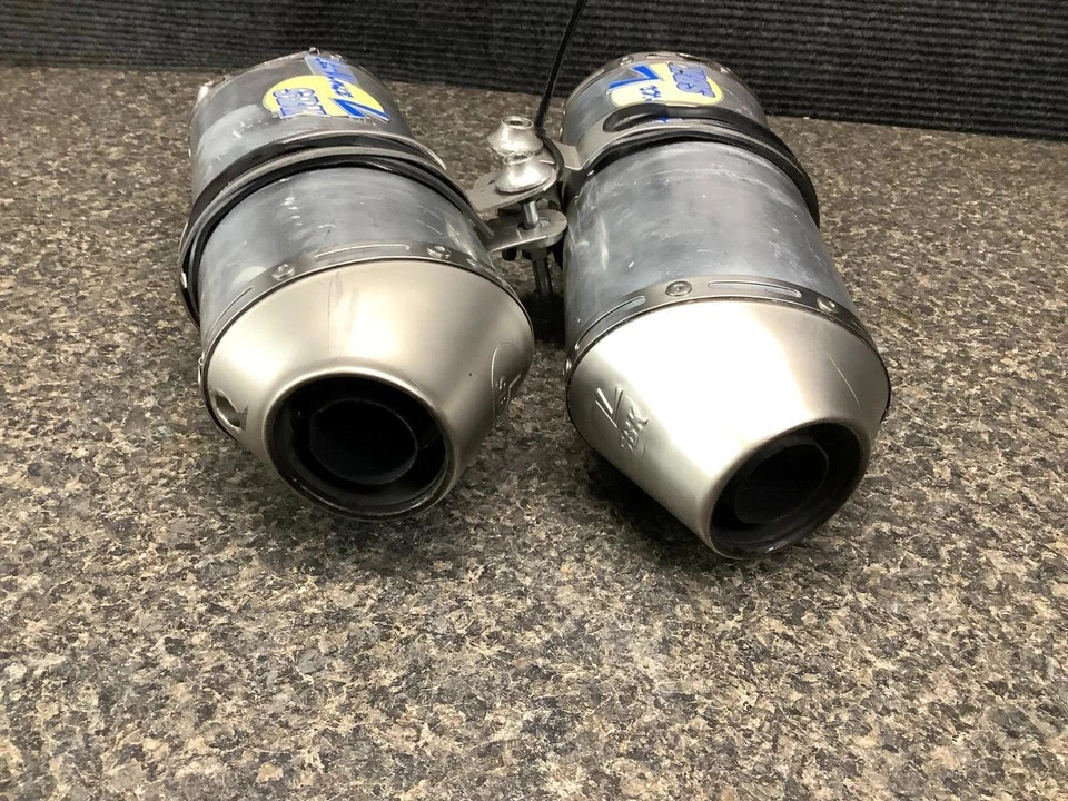 Silenciador de escape 93D 09 Kawasaki Ninja ZX-14 ZX14 Leo Vince SBK Foto 4 de 4