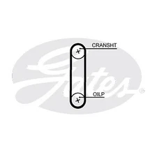 GATES T351HOB TIMING BELT FOR AUDI CUPRA MAN SEAT SKODA VW