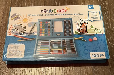 Creatology 100-PIECE Kids Art Set Markers, Paints, Crayons, & Pencils (BrandNew)