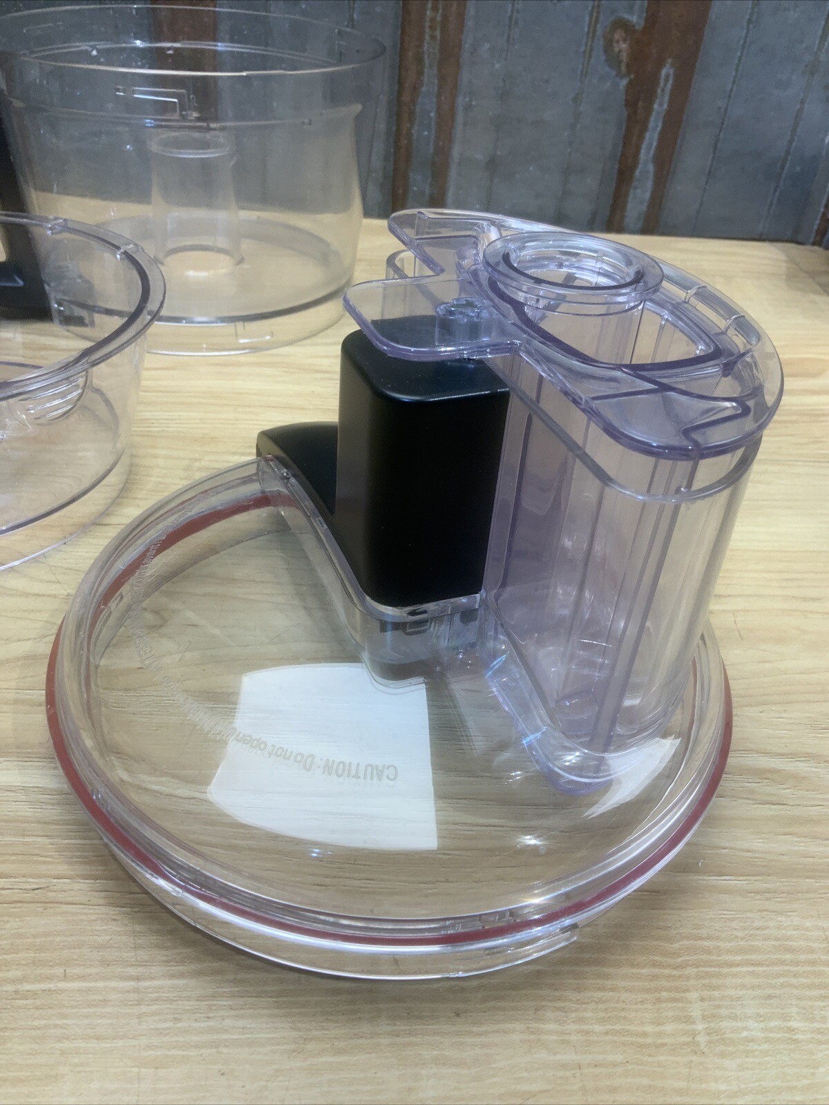 Kitchen Aid 9 Cup Food Processor Replacement lid with Pushers And Bowl eBay