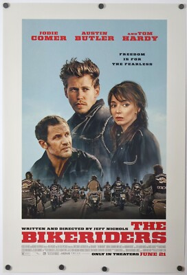 The Bikeriders - original DS movie poster 27x40 Harley