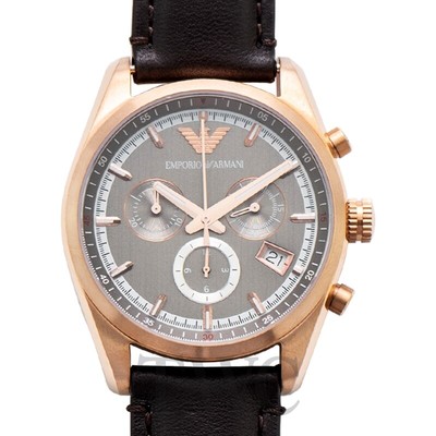 Armani Sportivo Ar6005 Grey Chronograph Men's Watch | O.Z Watches