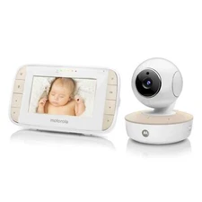 Motorola MBP44 Digital Audio & Video Baby Monitor 4.3" Color Screen, Remote Pan