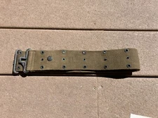 WW2 US Army Military M1912 Dismounted Pistol Belt Field Web Gear Equipment