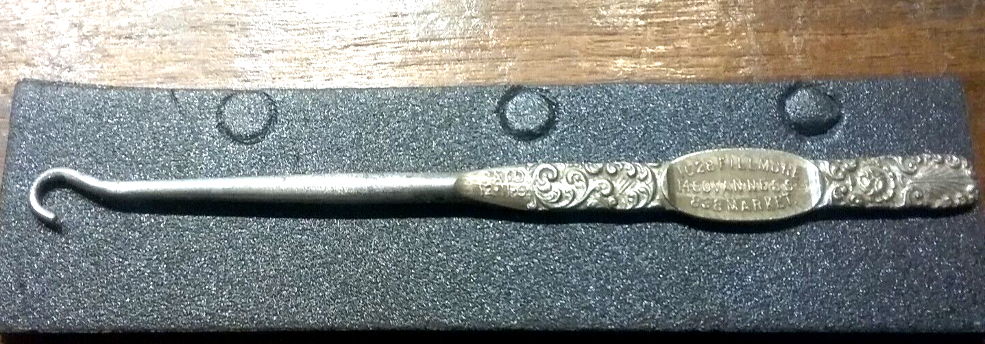 (pgasteelers1) CA. San Francisco Sommer & Kaufman Shoe hook Size 6 1/4