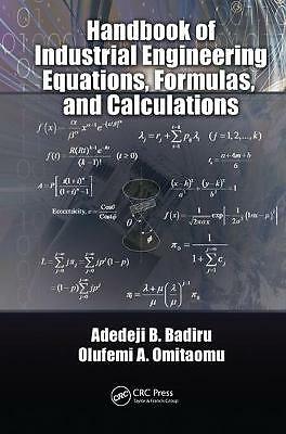 Systems Innovation Book Ser.: Handbook of Industrial Engineering Equations ...